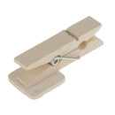 Mini Cute Numbers Wooden Pegs Craft Photo Hanger Paper Postcard Holder Clip Pack 12pcs