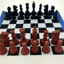 Chess Game Set International Chess wi/ 180mm Chessboard Table Game Toy