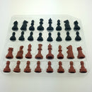 Chess Game Set International Chess wi/ 180mm Chessboard Table Game Toy