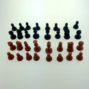 Chess Game Set International Chess wi/ 180mm Chessboard Table Game Toy