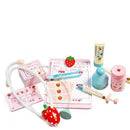 Children Wooden Doctor Medical Set Kids Role Play Pretend Game Carry Case