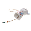 Handmade Sunny Doll Campanula Red Blue Groom Wind Chime Home Decor Charms Ornaments Gift Accs