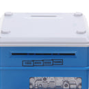Blue Coin Box Safe Piggy Bank Money Box with Password Lock Christmas Gift