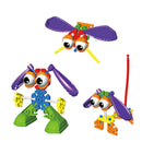 M001 Kids Creative Puzzle Built Block Play Developmental Creative Puzzle Toy Set Gift