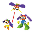 M001 Kids Creative Puzzle Built Block Play Developmental Creative Puzzle Toy Set Gift