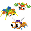 M003 Kids Creative Puzzle Built Block Play Developmental Creative Puzzle Toy Set Gift