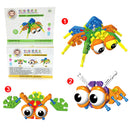 M003 Kids Creative Puzzle Built Block Play Developmental Creative Puzzle Toy Set Gift
