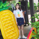 Inflatable Pineapple Pool Floats Sunbath Flotation Device Tropical Party Favors