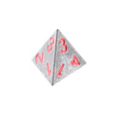 TRPG Games Dungeons & Dragons D4-D20 Multi-sided Dices Color Black Pack of 7pcs
