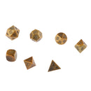 7pcs/Set TRPG Games Dungeons & Dragons D4-D20 Multi-sided Dices Color