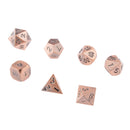 7pcs/Set TRPG Games Dungeons & Dragons D4-D20 Multi-sided Dices Color