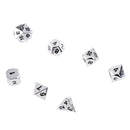 7pcs/Set TRPG Games Dungeons & Dragons D4-D20 Multi-sided Dices Color