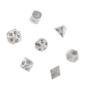 7pcs/Set TRPG Games Dungeons & Dragons D4-D20 Multi-sided Dices Color