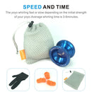 Beboo Yo Yo S1 PRO Aluminium Alloy Magic Yo Yo w/ Glove Set Kids Gifts
