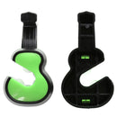 2pcs Fashion Vehicle Car Seat Headrest Shopping Bag Coat Violin Hanger Hook Green