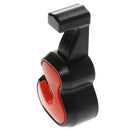 Vehicle Car Seat Headrest Bag Coat Violin Shapes Hanger Hook Red Pack of 2