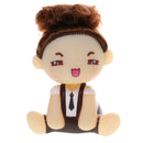 Lovely Vinyl Car Interior Shaking Big Head Doll Girl Auto Accessories Ornament Collectibles