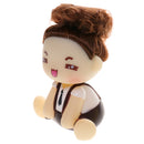 Lovely Vinyl Car Interior Shaking Big Head Doll Girl Auto Accessories Ornament Collectibles