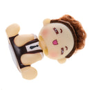 Lovely Vinyl Car Interior Shaking Big Head Doll Girl Auto Accessories Ornament Collectibles