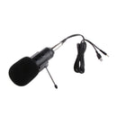 Black USB Computer PC Studio Condenser Microphone Cardioid PC Recording Mic with Tripod Stand