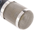 Black USB Computer PC Studio Condenser Microphone Cardioid PC Recording Mic with Tripod Stand