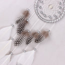 Handmade Dream Catcher With Feathers Kids Bedroom Decoration Wall Hanging Ornament Silver