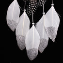 Handmade Dream Catcher With Feathers Kids Bedroom Decoration Wall Hanging Ornament Silver