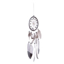 Handmade Dream Catcher With Feathers Kids Bedroom Decoration Wall Hanging Ornament Silver