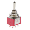 5pcs Red SPST Miniature Toggle Switch on/off Change Model Railway Hobby