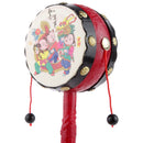 Chinese Doll Rattle Musical Instrument Shake Drum Percussion Kids Musical Toy