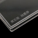 Clear Plastic Container Holder for Paper Money Home Collection Box