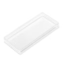 Plastic Clear Paper Money Container Holder, Home Collection Coin Box