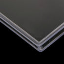 Plastic Clear Paper Money Container Holder, Home Collection Coin Box