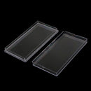 Plastic Clear Paper Money Container Holder, Home Collection Coin Box