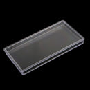 Plastic Clear Paper Money Container Holder, Home Collection Coin Box
