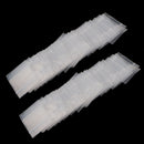 Reclosable Zip Lock Pouches Food Sandwich Jewelry Earrings Locket Storage Plastic Poly Clear Bags Pack of 100