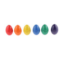 6x No-Toxic Wax Crayons Children Colorful Painting Stick Gifts Kindergarten Toys Egg Shapes