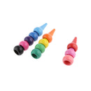12 Colours No-Toxic Wax Crayons Children Drawing Tools Painting 3D Finger Crayon