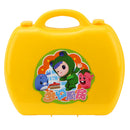 26pcs Kitchen Wares Fruit Vegtable Kit Playset Kids Pretend Play Toy-Yellow