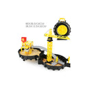Kid Boys Girls Educational 3D Model Puzzle Mini Project Parking DIY Toy Set