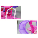 Kids DIY Assembly Model Educational Play Toys Car Parking w/ Cars Helicopter