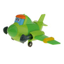 6.5'' Gogo Dino Green PING Transformer Robot Dinosaur Airplane Educational Toy