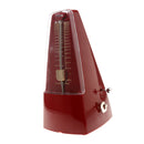 Music Piano Guitar Mechanical Pyramid Shape ABS Tempo Beat Metronome Red