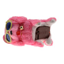 Pink Walking Barking Tail Wagging Puppy Dog Electronic Toy wi/ Hat&Glasses