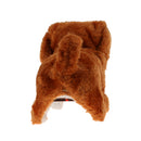 Kids Walking Barking Tail Wagging Puppy Dog Batteries-0perated Toys-Brown