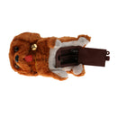 Kids Walking Barking Tail Wagging Puppy Dog Batteries-0perated Toys-Brown