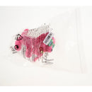 Rose Red Walking Barking Tail Wagging Puppy Dog with Glasses Electronic Toys