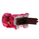 Rose Red Walking Barking Tail Wagging Puppy Dog Batteries-0perated Toy Gift