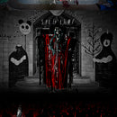 Halloween Supplies Skeleton Haunted House Props Ghost Bats Sound Activated Hanging