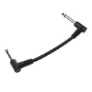 6" Pedal Board Connection Cable Guitar Bass Cord-Right Angle